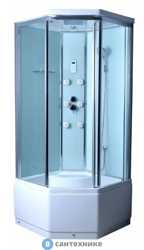 Душевая кабина Band Hours Clio B (900х900х2250)