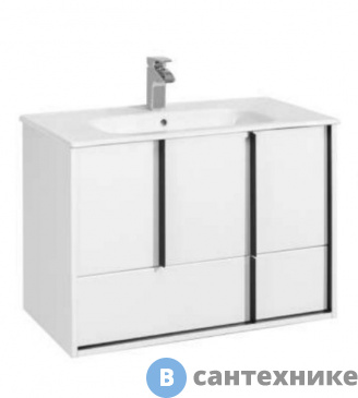 картинка Тумба с раковиной Акватон Ривьера 80 /VICTORIA-N 800/ (1A2390K1RVX20)