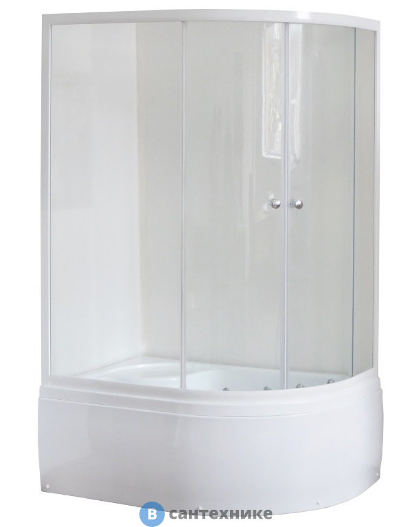 Душевой уголок Royal Bath RB 8120BK-T 1200x800x2000 L (прозрачное) (RB8120BK-T-L)