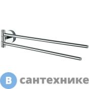 Полотенцедержатель двойной Inda FORUM хром A36150CR