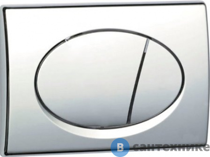 картинка Кнопка смыва AlcaPLAST M71 (Хром-глянцевая)