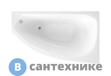 Ванна акриловая Domani-spa Style 160х96 правая на каркасе