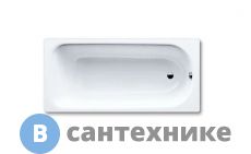 Ванна стальная Kaldewei Eurowa ванна 310-1 150х70 (119612030001), без ножек