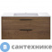 картинка Тумба под раковину Vincea Chiara 2D 1000 подвесная, 2 выкатных ящика soft-close, T.Oak (VMC-2C2100TO)