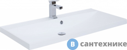 картинка Раковина-столешница Aquanet Нота-90 (284114)