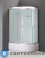 картинка Душевая кабина Aquarius ECO-6 White L поддон 25см 120*80*215 прозрачное стекло, проф. серебро