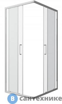 картинка Душевой уголок Bravat Line BS090.2202A 900х900х2000 мм, без поддона