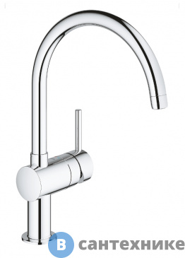 картинка Смеситель Grohe 32917000 Minta однорычажный для мойки