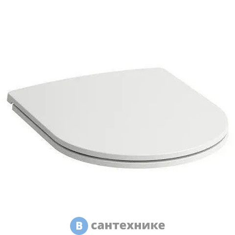 Сиденье для унитаза Jacob Delafon E29722-00 ELITE тонкое, с микролифтом и металлическими креплениями (белый)