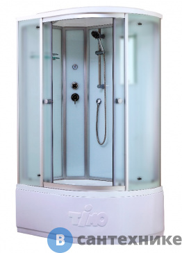 картинка Душевая кабина Timo Standart Т-6620 Silver Fabric L (120*85*220)