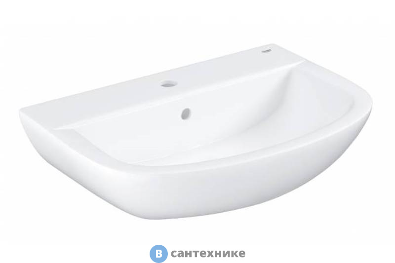 Раковина Grohe 39421000 Bau Ceramic подвесная, 60 см