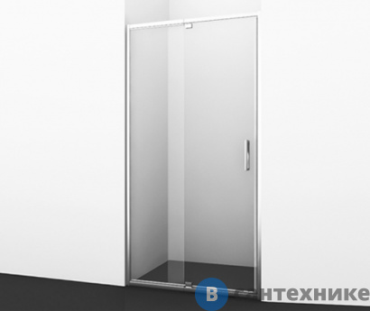 картинка Душевая дверь WasserKRAFT Berkel 48P05, распашная, универсальная
