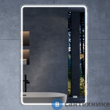 картинка Зеркало Vincea VLM-3VC600-2 600х800 c сенсорным выключателем и диммером, антизапотевание