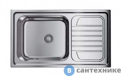 картинка Кухонная мойка OMOIKIRI Haruna 86-IN нержавеющая сталь (4993451)