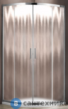 картинка Душевой уголок Vincea Garda VSQ-1G100CH, 1000*1000, хром, стекло шиншилла, без поддона