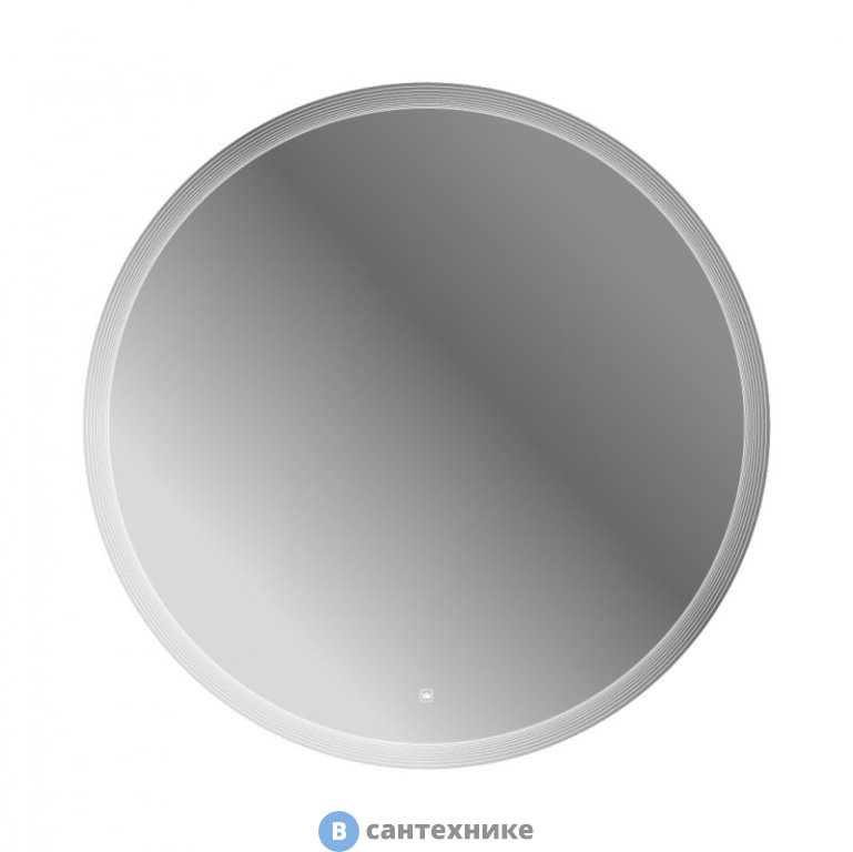 Зеркало Cezares с лазерной гравировкой, контурной подсветкой и сенсорным выключателем CZR-SPC-ECO-700-LED-TCH, 12V, 220-240V, 700x30