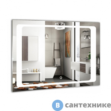 картинка Зеркало AZARIO Фортуна 800*600 сенсор выкл (ФР-00000947)