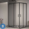 картинка Душевой уголок RGW PA-040B 90*100*195 Чёрный/ Прозрачное (3508104090-14), без поддона