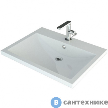 картинка Раковина Art & MAX AM-LAV-580-MR-A из искусственного мрамора