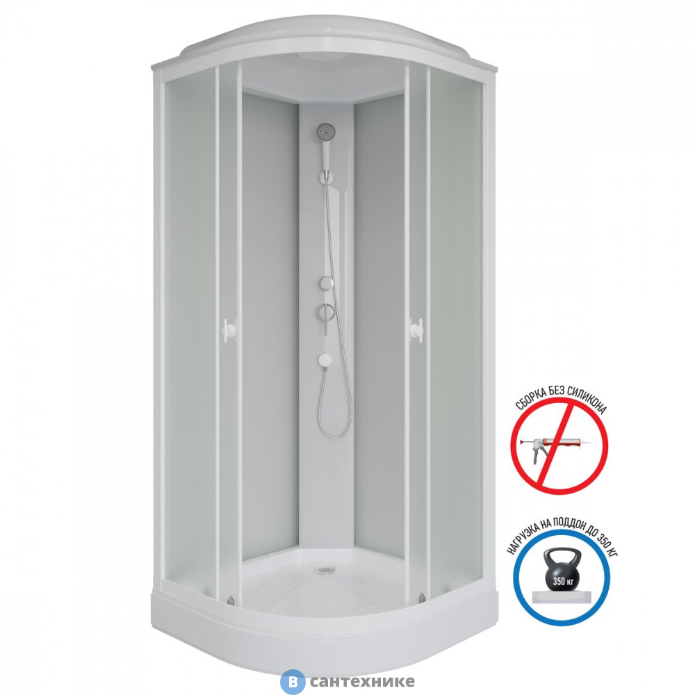 Душевая кабина Niagara Promo P80/13/MT (80х80х215)