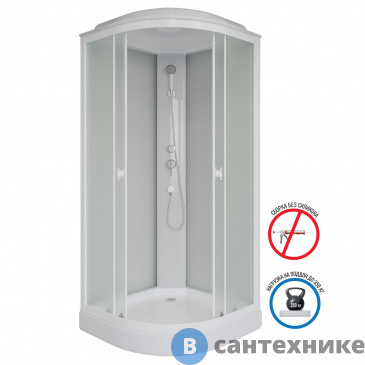 картинка Душевая кабина Niagara Promo P80/13/MT (80х80х215)