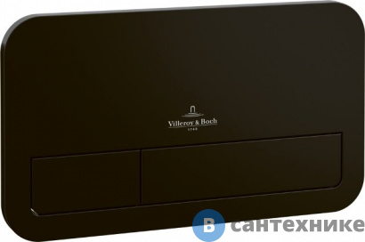 картинка Клавиша смыва Villeroy & Boch ViConnect 922490AN Black Matt