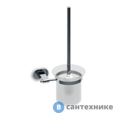 картинка Держатель Ravak CR 410.00 для туалетной щётки (стекло) (X07P196)
