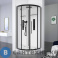 картинка Душевая кабина Black&White G8021 (900х900х2150)