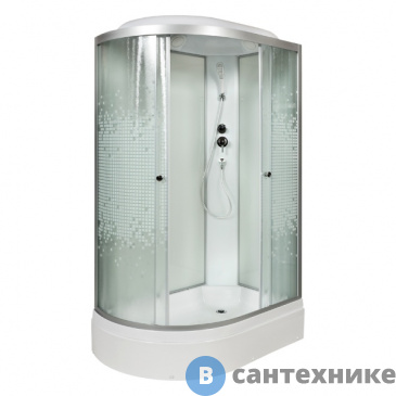 картинка Душевая кабина Deto L 720 R стандартная (120х80х215 см)