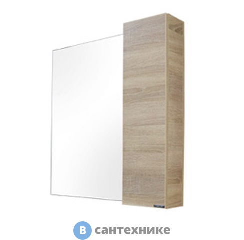 Зеркало-шкаф Comforty Тромсе-80 дуб сонома