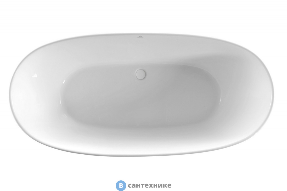 Акриловая ванна ABBER AB9265-1.7 белая