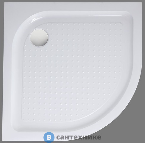 Душевой поддон BelBagno TRAY-BB-R-85-550-15-W (850x850x150)