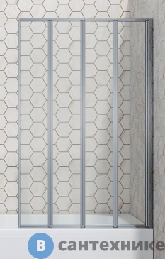 картинка Шторка для ванны Ambassador Bath Screens 16041110R (900x1400)