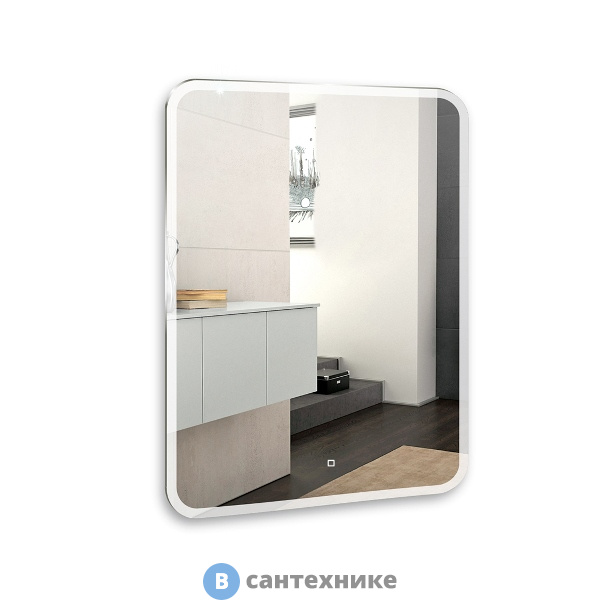 Зеркало AZARIO Стив 600*800 сенсор выкл (LED-00002249)