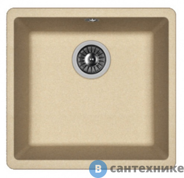 картинка Кухонная мойка FLORENTINA Вега 400, бежевый FG (22.315.C0400.104)