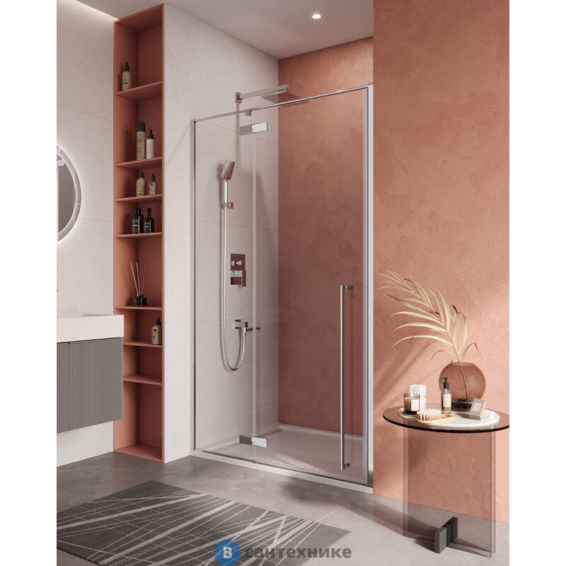 Душевая дверь CEZARES LINER-B-12-120-C-Cr-L без поддона