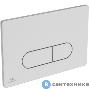 картинка Клавиша смыва Ideal STANDARD R0116AA OLEAS™ P1 пневматическая, (для комбинации с пневматическим переходным комплектом), двойной смыв, хром