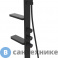 картинка Душевая стойка Vincea Inspire VSFS-3I11MB с изливом, 30 см верх душ, черный