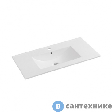 картинка Раковина Vincea VBS-13100 керамическая, белый