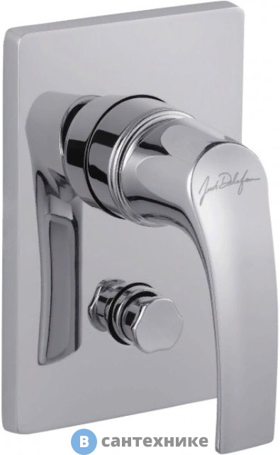 Смеситель Jacob Delafon SYMBOL E98724-CP встраиваемый, на 2 выхода (хром)