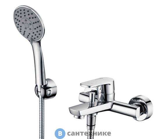 Смеситель WasserKRAFT Dill 6101 для ванны с коротким изливом