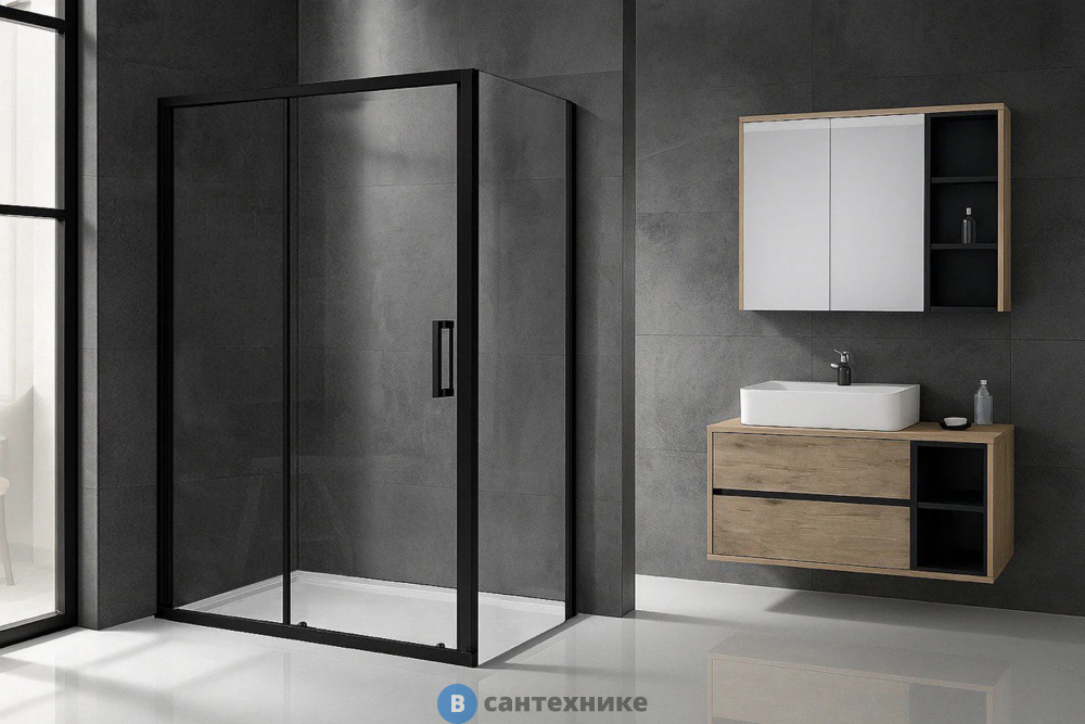 Душевой уголок Royal Bath ACCORD RB 7110HPS-T-BL110x70x200 (прозрачное) (RB7110HPS-T-BL)