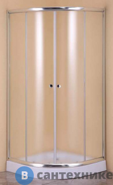 картинка Душевой уголок Agger A01-080MCR 80х80х200 с поддоном