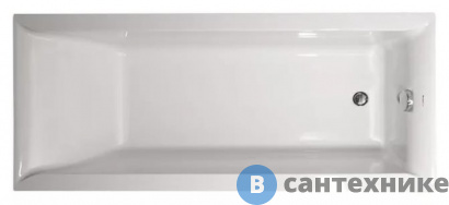 картинка Акриловая ванна Vagnerplast VERONELA 160 (VPBA167VEA2X-04), без каркаса и сифона