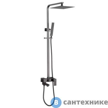 картинка Душевая стойка ABBER Daheim AF8216NG с изливом, никель