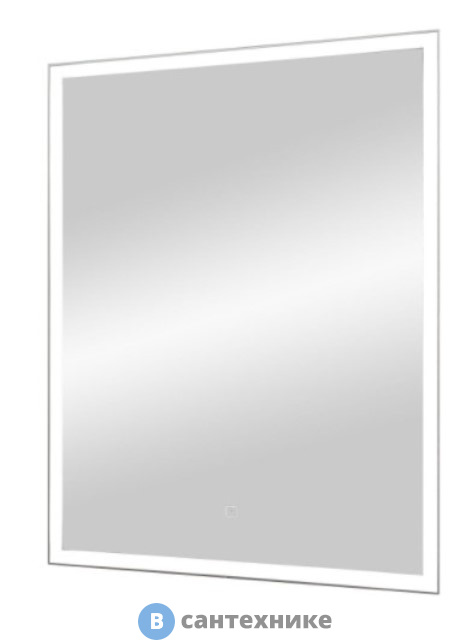 Зеркало с подсветкой Art & MAX Arezzo 600x800 тёплый/холодный свет AM-Are-600-800-DS-FC