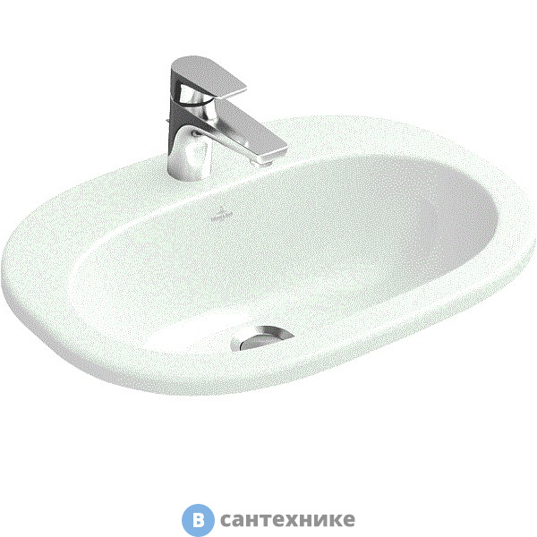 Раковина Villeroy & Boch O'Novo 41615601 альпийский белый