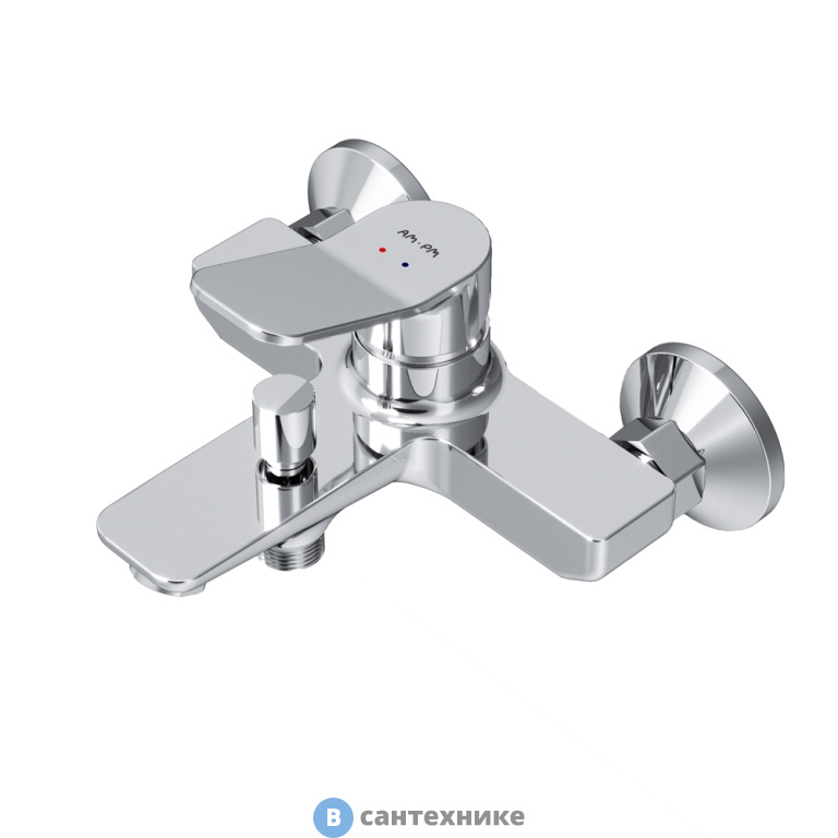 Смеситель AM.PM X-Joy F85A10000 для ванны и душа, хром