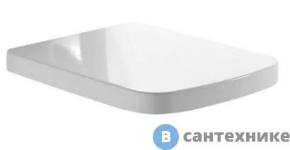 картинка Сиденье GLOBO Relais для унитаза, цвет белый/хром (микролифт) (RE020BI bi/cr) /продается только в комплекте с унитазом/