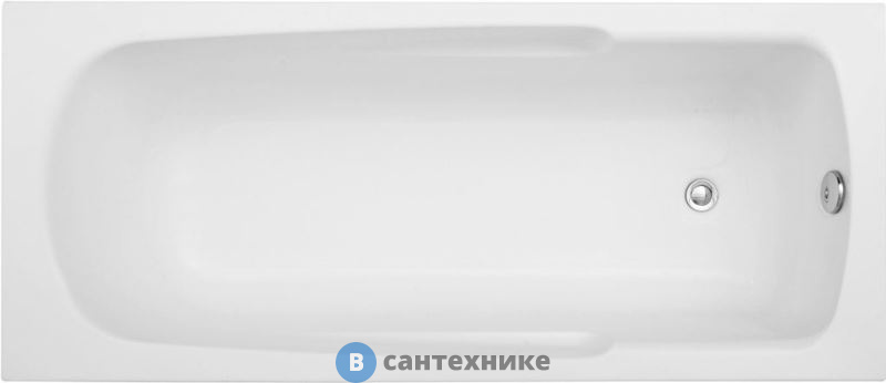 Акриловая ванна Aquanet Extra 160x70 (с каркасом) /255742/, без сифона